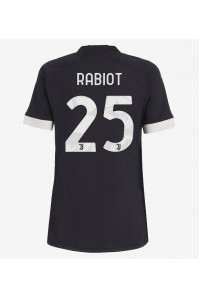 Fotbalové Dres Juventus Adrien Rabiot #25 Dámské Třetí Oblečení 2023-24 Krátký Rukáv